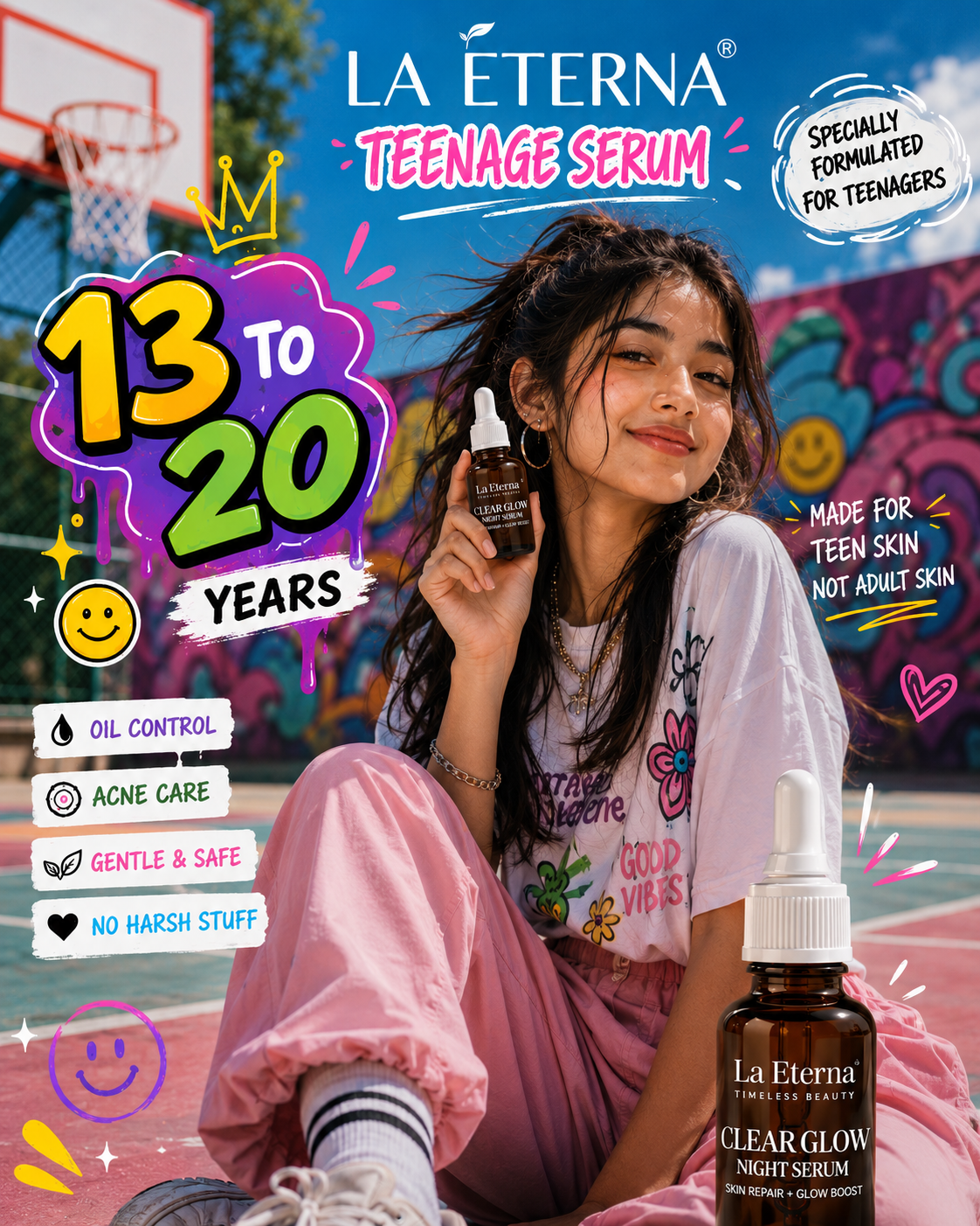 Clear Glow Teen Serum