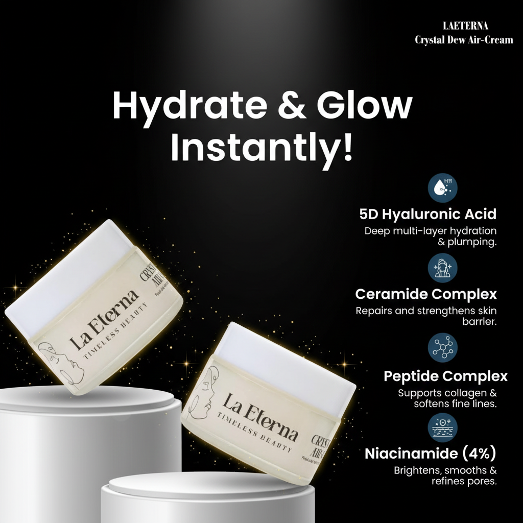Hydrate Glow Infographic Dark