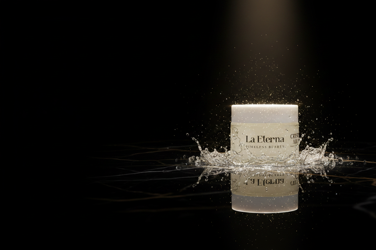La Eterna Crystal Air Cream Banner