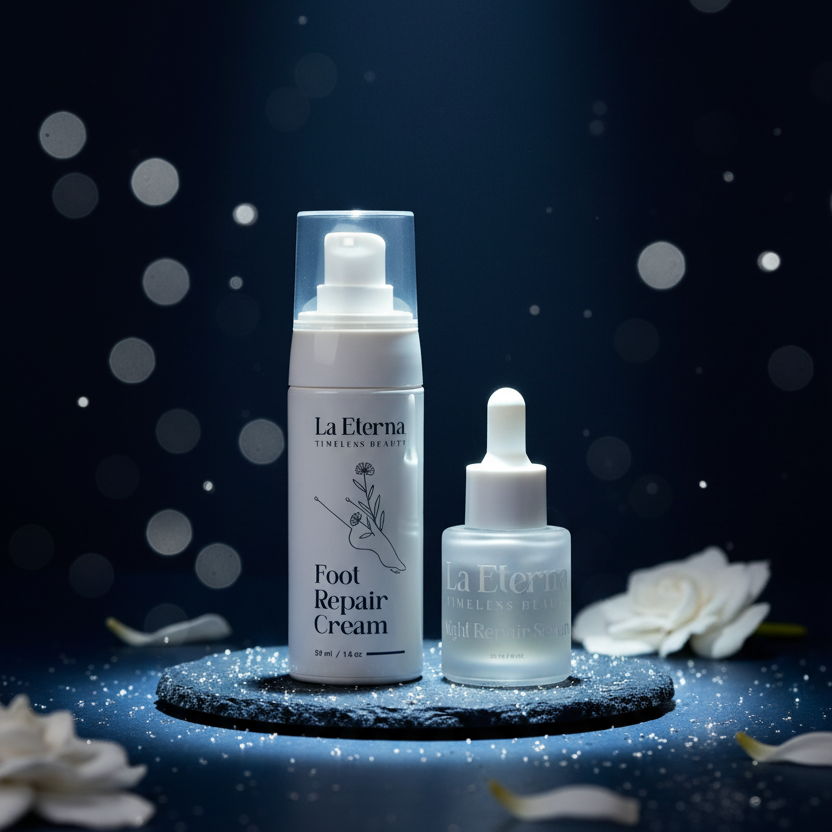 Navy Blue Foot Cream Serum